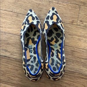 Rothy’s Pointy Toe Flat, leopard